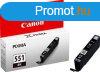 Canon tintapatron CLI-551 fekete 7ml 225 old. 