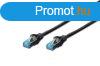 Digitus CAT5e SF-UTP Patch Cable 3m Black