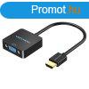 Vention HDM -> VGA 0,15m konverter Black