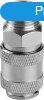 EXTOL PREMIUM gyorscsatlakoz-hvely, kls menettel, 3/8&am