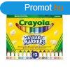 Crayola: 12 db tompahegy lemoshat filctoll
