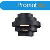 Modern fekete fali lmpa LED-del, 3 fokozatban dimmelhet - 