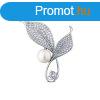 JwL Luxury Pearls Fnyes gyngy bross kristlyokkal 2 az 1-b