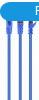 Gembird CAT6 F-UTP Patch Cable 1m Blue