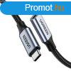UGREEN US372 USB-C 3.1 Gen2 hosszabbt kbel 4K 100W 1m Bla