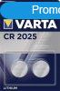 Gombelem, CR2025, 2 db, VARTA