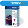 Brother LC123 M (magenta) eredeti tintapatron