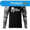 DRAGOWA Fit-T hossz ujj pl spartan army, metro 160g/m2