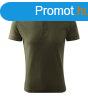 MALFINI Frfi gallros pl Pique Polo - Military | S