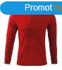 MALFINI Frfi hossz ujj gallros pl Single J. LS - Piros