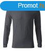 MALFINI Frfi hossz ujj pl Brave - Vilgos antracit | S