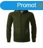 MALFINI Gyerek fels Trendy Zipper - Military | 158 cm (12 