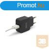 DELIGHT Telefon tlt - 2db USB, 5V/2.1A, Fekete