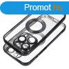 GLAM tok iPhone 15 Pro - fekete