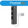 Belkin 4-Port Ultra-Slim Travel Hub Black/White