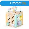 Fa oktat kocka, szortroz Ecotoys - gyerek jtk, tanuls,