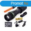 Taktikai zseblmpa zoom Cree LED-del - Bailong XML-T6