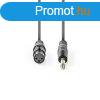 Nedis COTH15120GY30 flprofi audio kbel, 6,35mm mono jack d