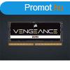 CORSAIR NB Memria VENGEANCE DDR5 16GB 5600MHz CL48, fekete