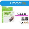 Canon -hoz, CLI8M, CLI-8M ! CHIPES ! magenta utngyrtott ti