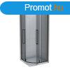 Zuhanykabin COPEN ABSOLUT BLACK R900x2000 mm fekete sttte