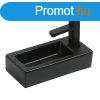 Welland Y9272 fali mosdkagyl - 37 x 18 cm (fekete)