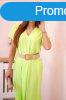 Midi ruha dekoratv vvel modell 5904 neonzld