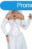 12 Pieces Soft Steel Bones White Sexy Jacquard Palace Style 