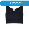 Just Cool Ni sport crop top - Fekete | S