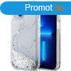 Guess GUHCP14SLCSGSGH Liquid Glitter Marble tok iPhone 13 / 