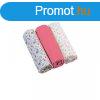 BabyOno Sznes textilpelenka 3db-os #Pink-348/02