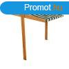 Tet a gyermek fa homokozhoz Baby Mix 120x120 cm zld-fehr