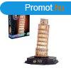 3d LED vilgts puzzle: Pisai ferde torony