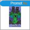 Minecraft Purple frdleped, strand trlkz 70x140cmCBX11