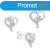 Brilio Silver Romantikus kszer szett Szv SET219W (medl, f