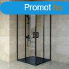 Welland Luxury-Line NSPA-9090 zuhanykabin - 90 x 90 cm - fek