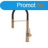 Laveo POLA ll csaptelep rugalmas kimlvel, rose gold/matt