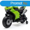 Gyermek elektromos motorkerkpr Baby Mix Supersport zld