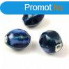 Porceln gyngy - melon - Dark Blue - 15 x 16 x 14mm