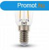 2W E14 LED filament ST26 g meleg fehr