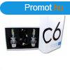 2db 36W LED 12V H4 foglalat 2 ledet tartalmaz aut izzks