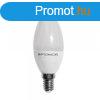 LED gyertya, E14, 6W, 230V, semleges fehr fny - 3db/doboz