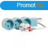 Legrand elosztsor standard 3x2P+F, 1,5 m vezetkkel, kk, L