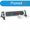 Legrand Elosztsor Premium 3x2P+F forgathat, 3 m vezetkkel