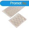 Rombusz mints frdszobasznyeg szett, 2 db, trtfehr - LO