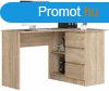 Sarok rasztal - Akord Furniture - 124 cm - sonoma tlgy