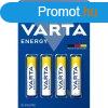 VARTA Energy Alkli Tarts Mikro Elem AAA B4