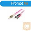 Equip 255548 LC/ST Optikai Fiber Patch kbel, OM4, 20m