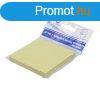 Jegyzettmb ntapad, 76x76mm, 80lap, `Z` Bluering , srga