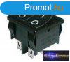 Billen kapcsol 2 (2pol./2pin) ON-OFF 12V - fekete (OI)